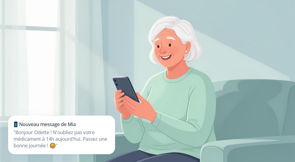 MIA : Assistante IA par SMS